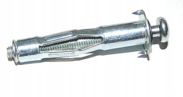  /><h2>☀️Do mocowania w cienkich ściankach i materiałach z pustymi przestrzeniami , wersja ze śrubą , ocynkowany na biało</h2><h2></h2><img src=