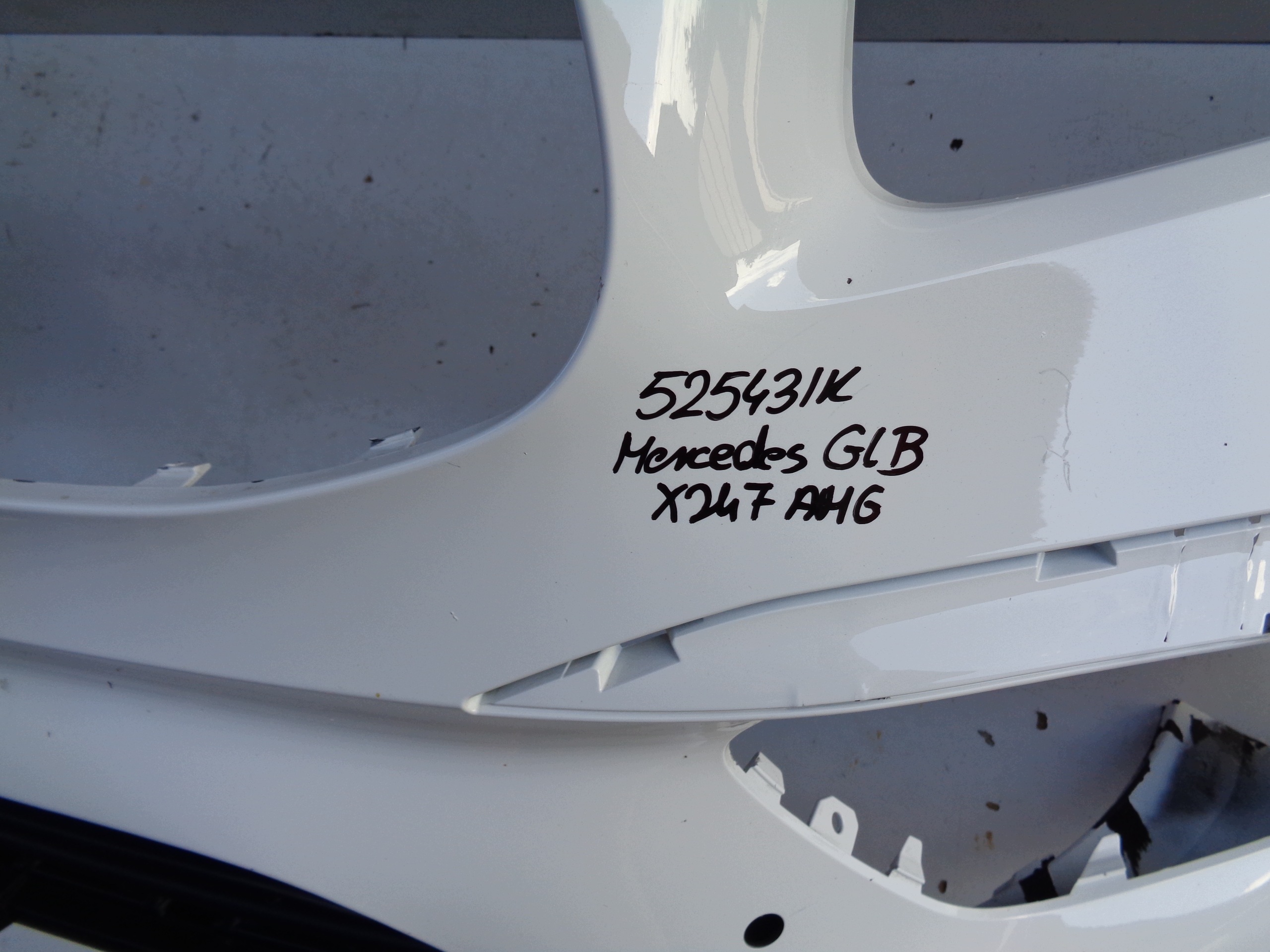 front bumper MERCEDES GLB W247 X247 19- AMG NR 52543
