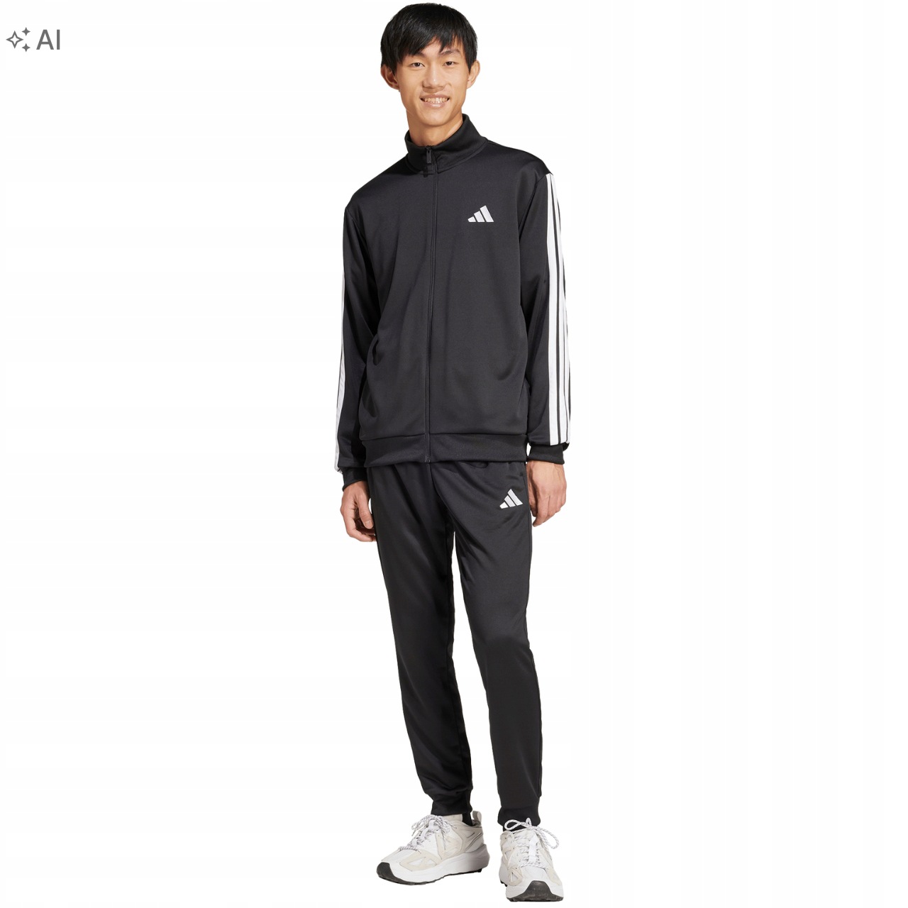 Pánský set adidas Sportswear Mikina Tréninkové kalhoty Černá vel S