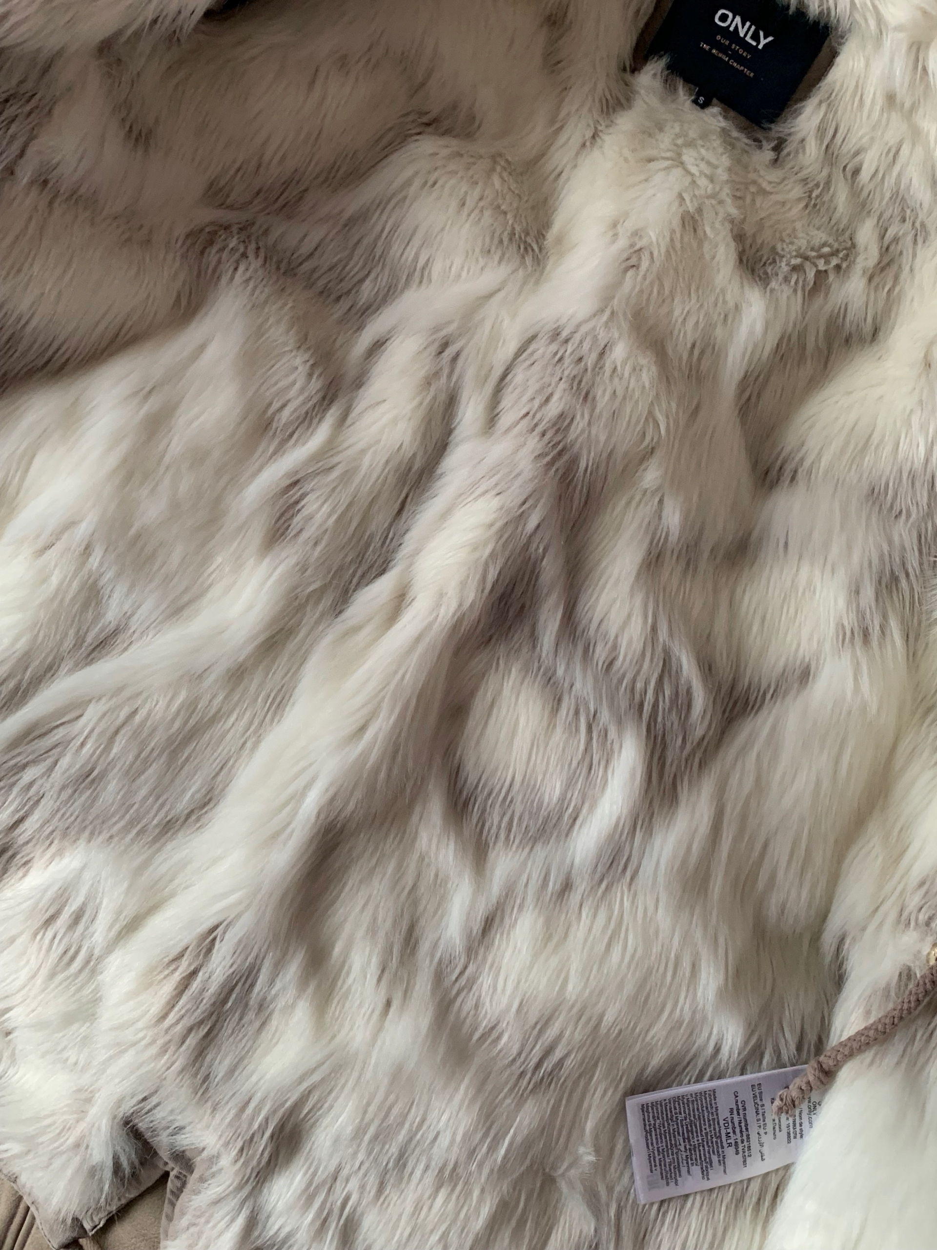 ONLY ŚLICZNA KURTKA FUTERKO S IDEAŁ !! Rodzaj parka