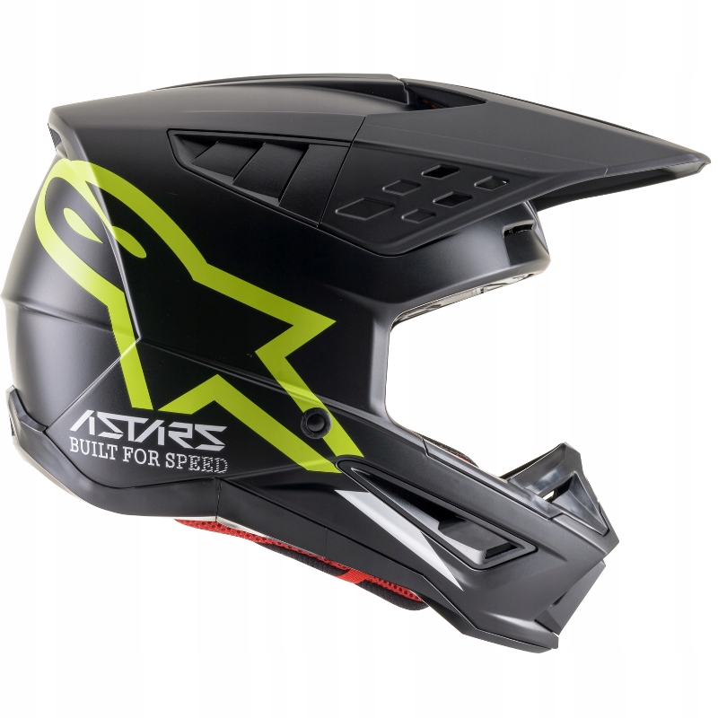 KASK ALPINESTARS SM5 COMPASS MX NA CROSSA ENDURO L Kolor czarny żółty