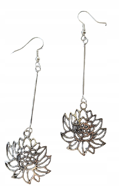 

Kolczyki zawieszka Kwiat Lotosu