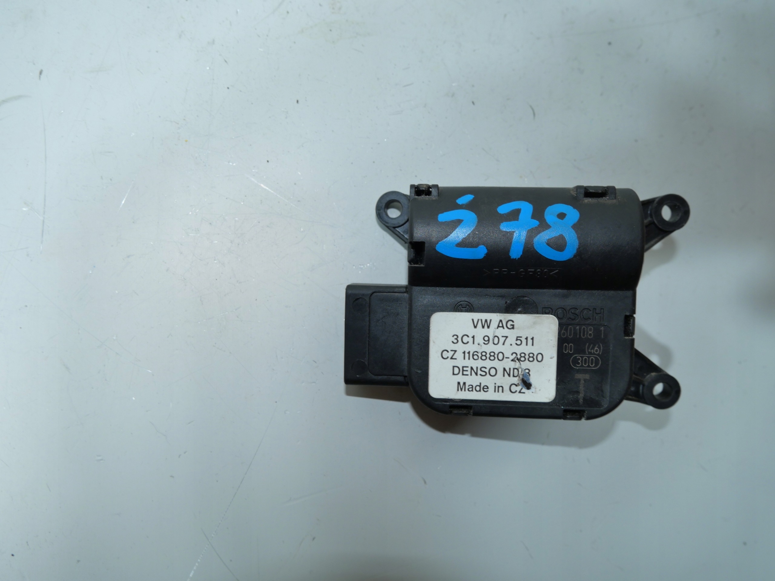 VW SEAT SKODA Micro moteur KLAP Bloc de chauffage complet 3C1907511