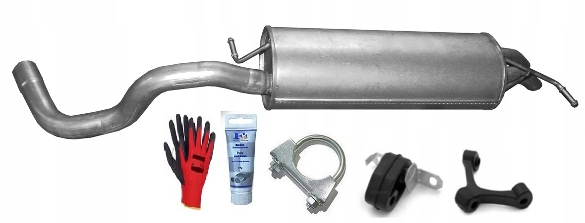 Vw Beetle 1.8 2.0 (1999-2010) Hatchback Cabrio Tlumič Tlumič Výfuku bonus