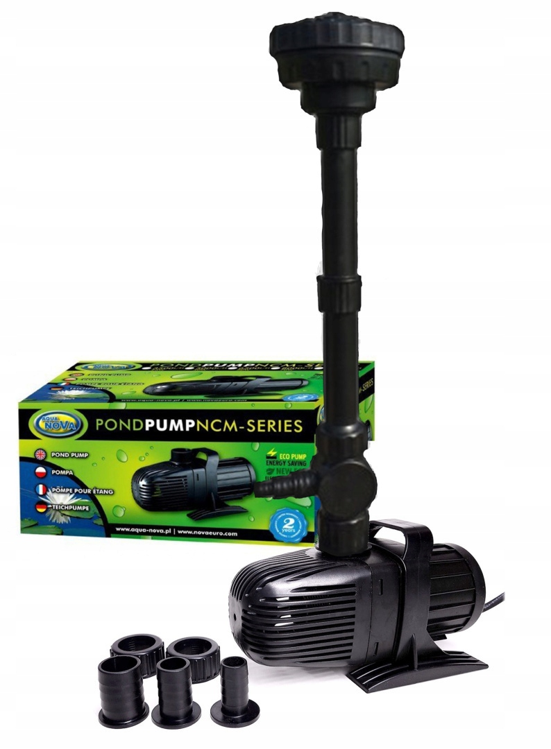 Aqua Nova Duża Pompa z fontanną 10000L/h NCM-10000 do oczka wodnego