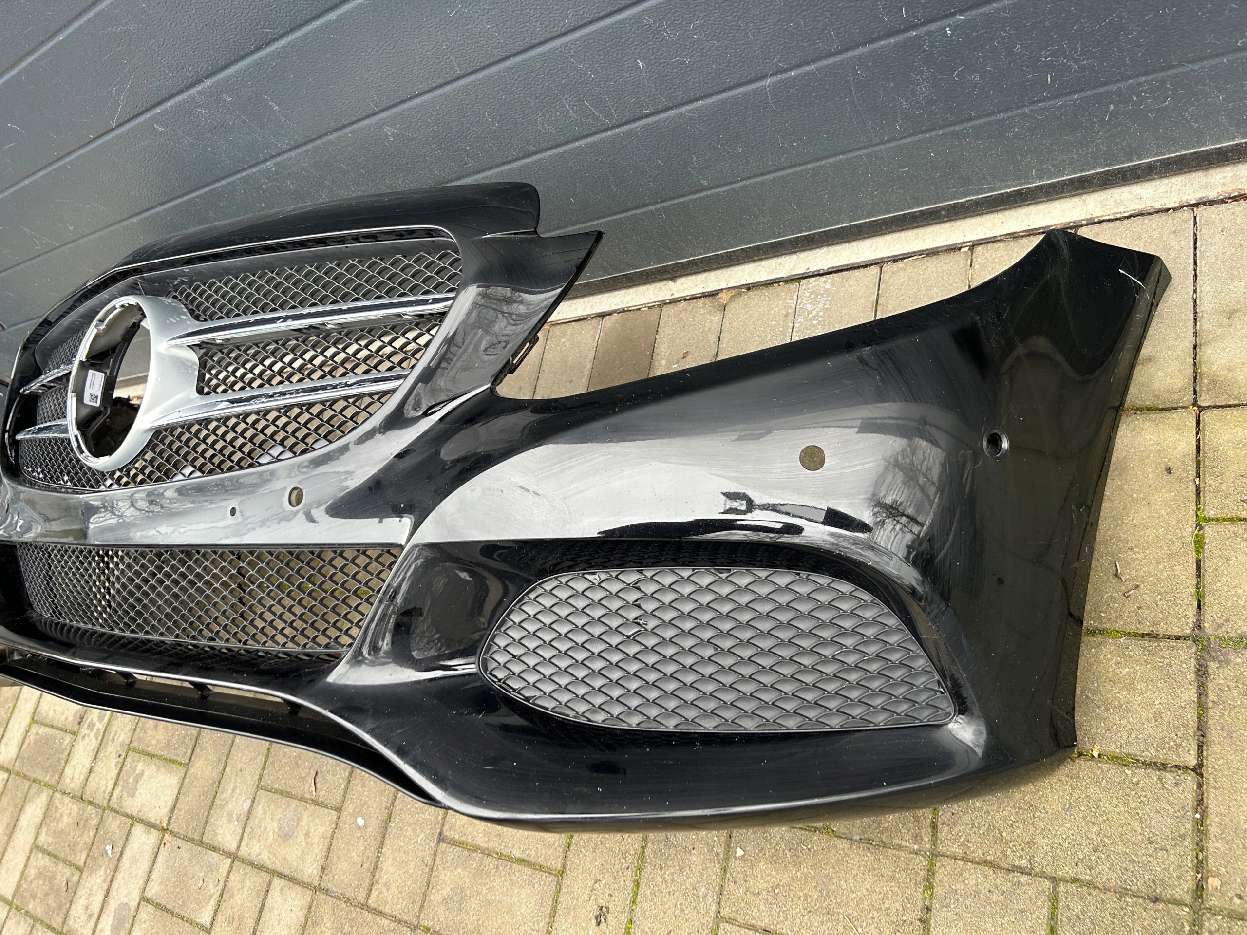 Mercedes C A205 14- Avangarde bumper front front