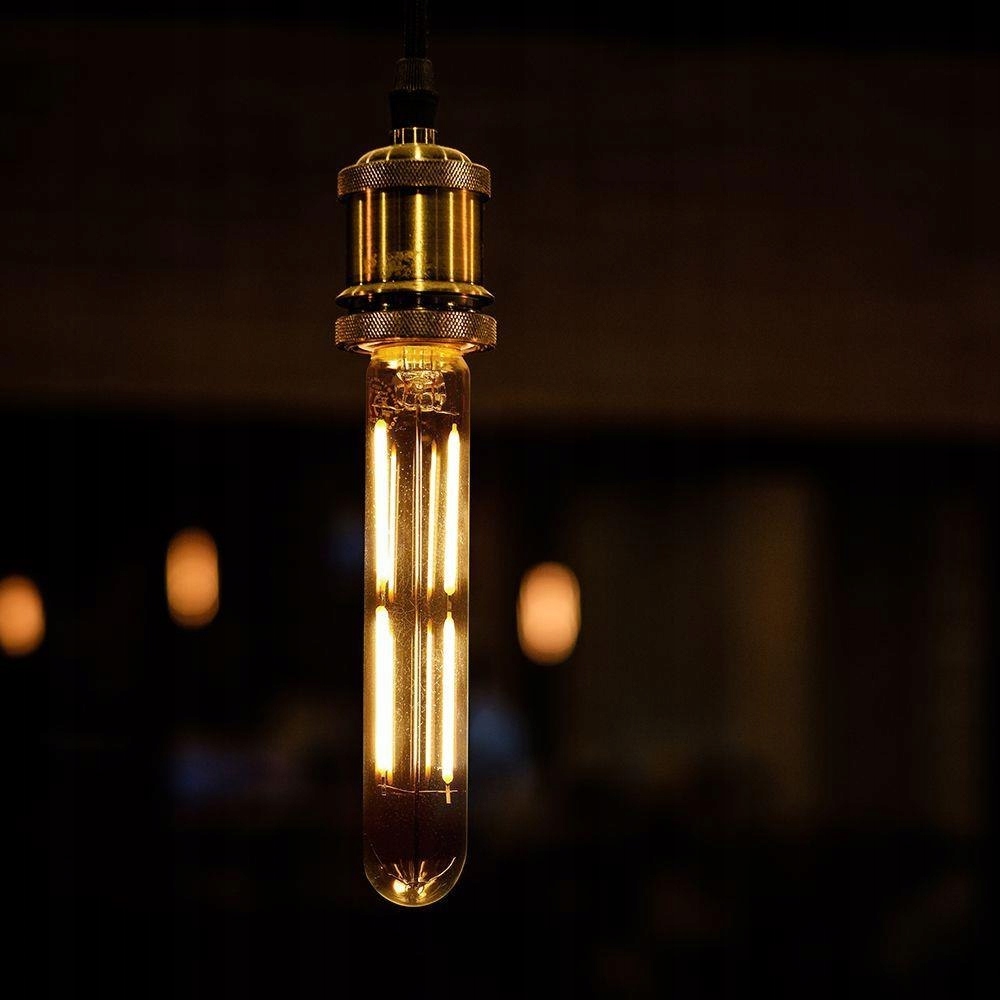 Żarówka LED V-TAC 4W E14 T20 20x135mm Filament VT- Moc 4 W