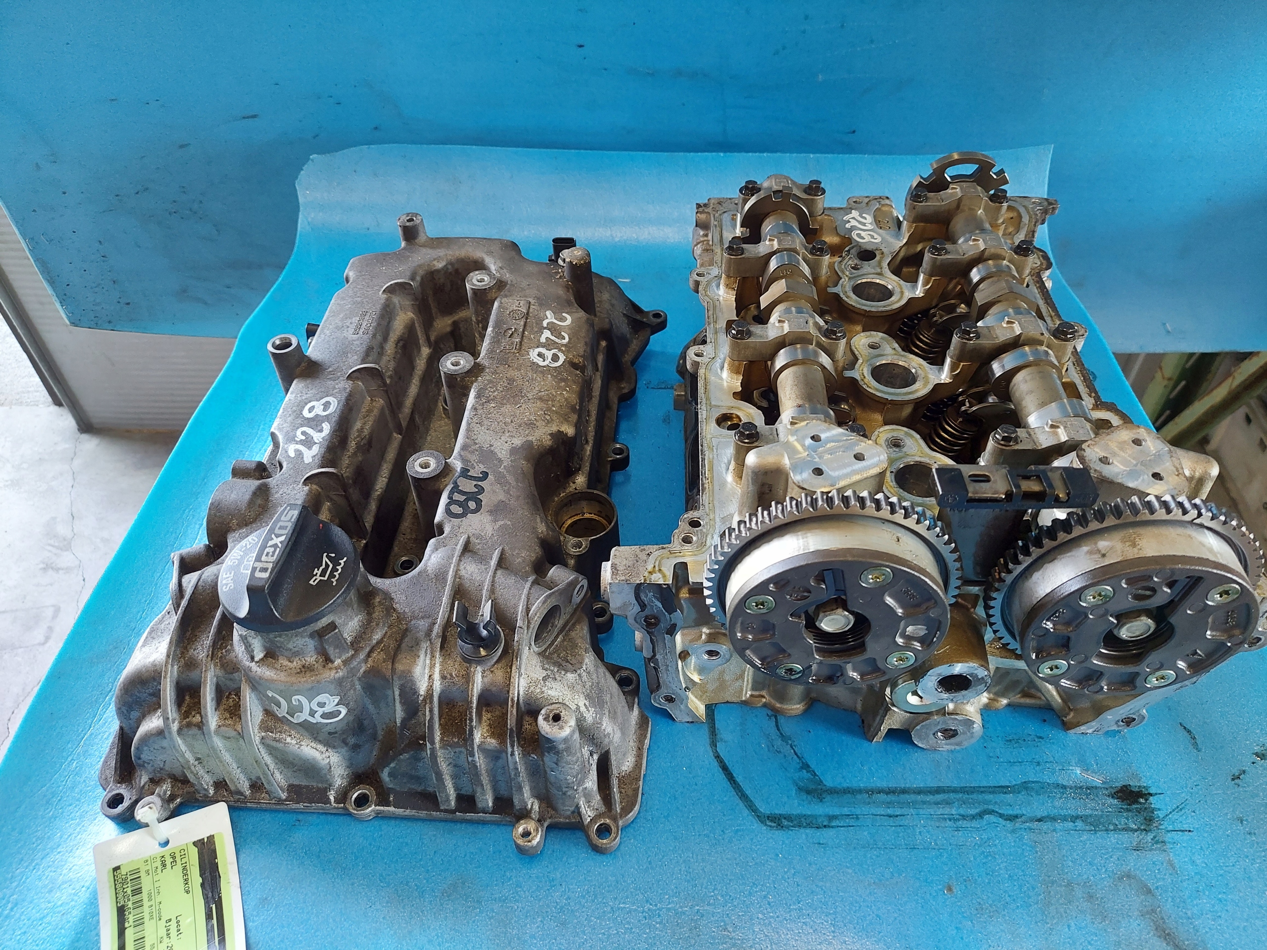 TESTATA OPEL KARL 2015 R 1.0 B B10XE