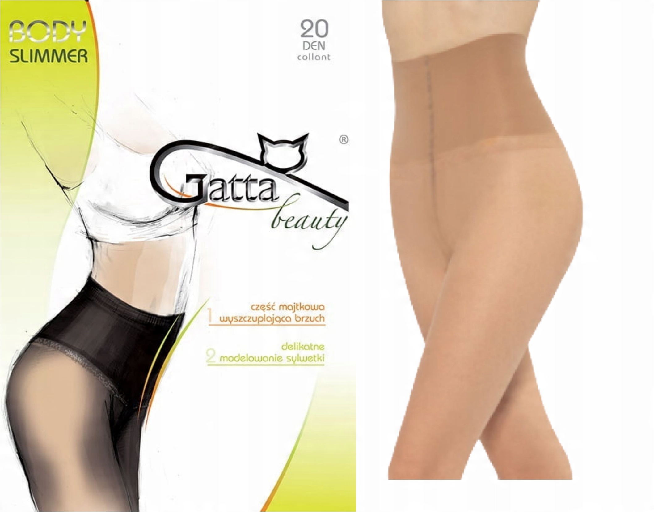 

Rajstopy Gatta Slimmer wyszczuplające 3-M daino