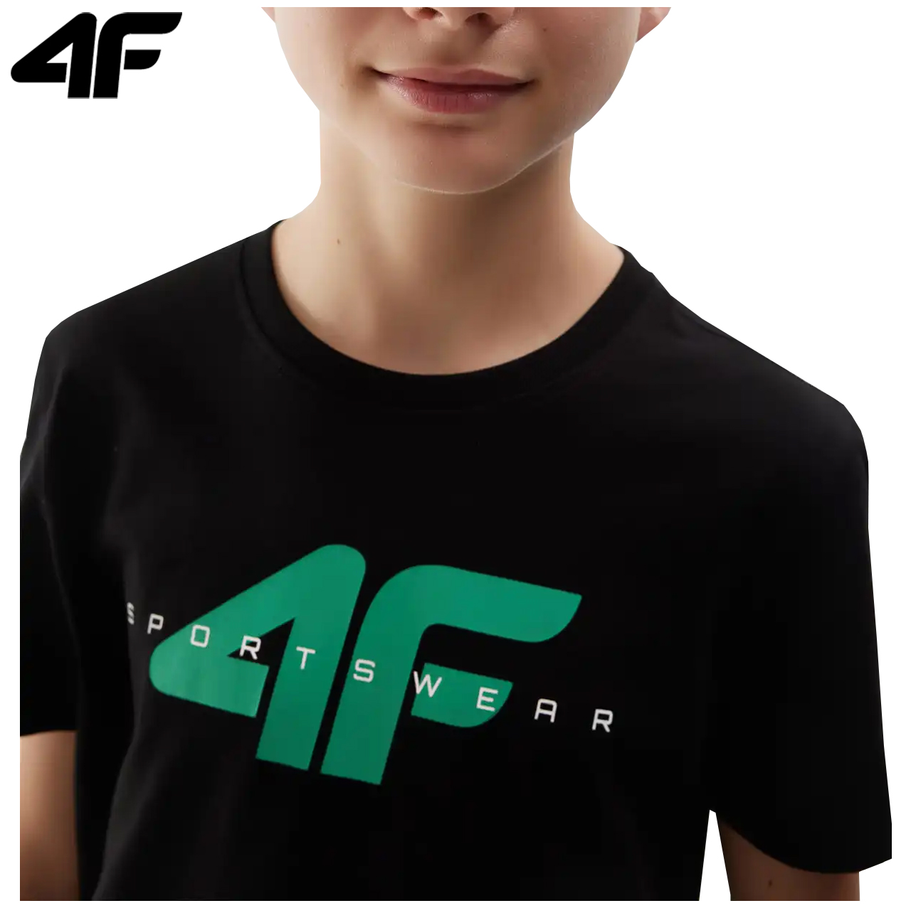 KOSZULKA CHŁOPIĘCA 4F DZIECIĘCA T-SHIRT M1113 BAWEŁNIANA BASIC SPORTOWA 164 Rozmiar (new) 164 (159 - 164 cm)