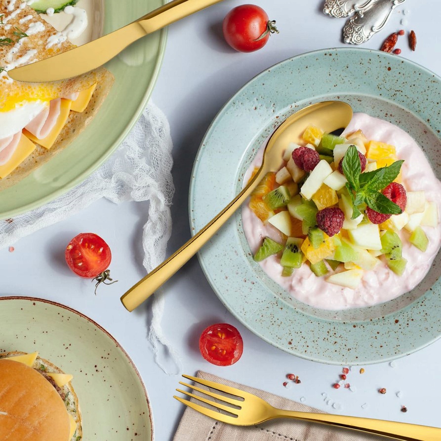 KOMPLET SZTUĆCÓW 24 EL ZESTAW 6 OSÓB STAL PUDEŁKO Kod producenta ZESTAW SZTUĆCE