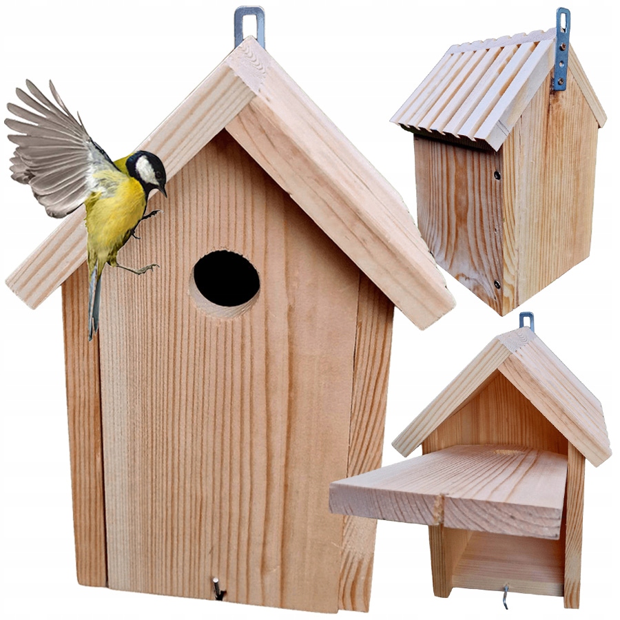 

Budki Dla Ptaków Budka lęgowa drewniana Domek