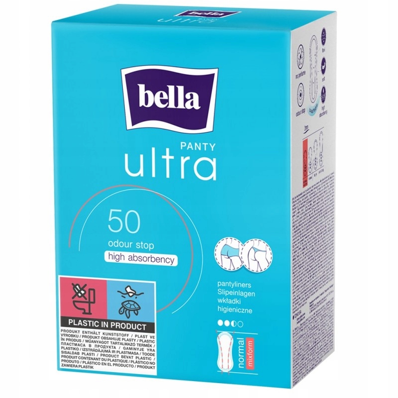 

Wkładki Bella Panty Ultra Normal Mix Form 50szt.