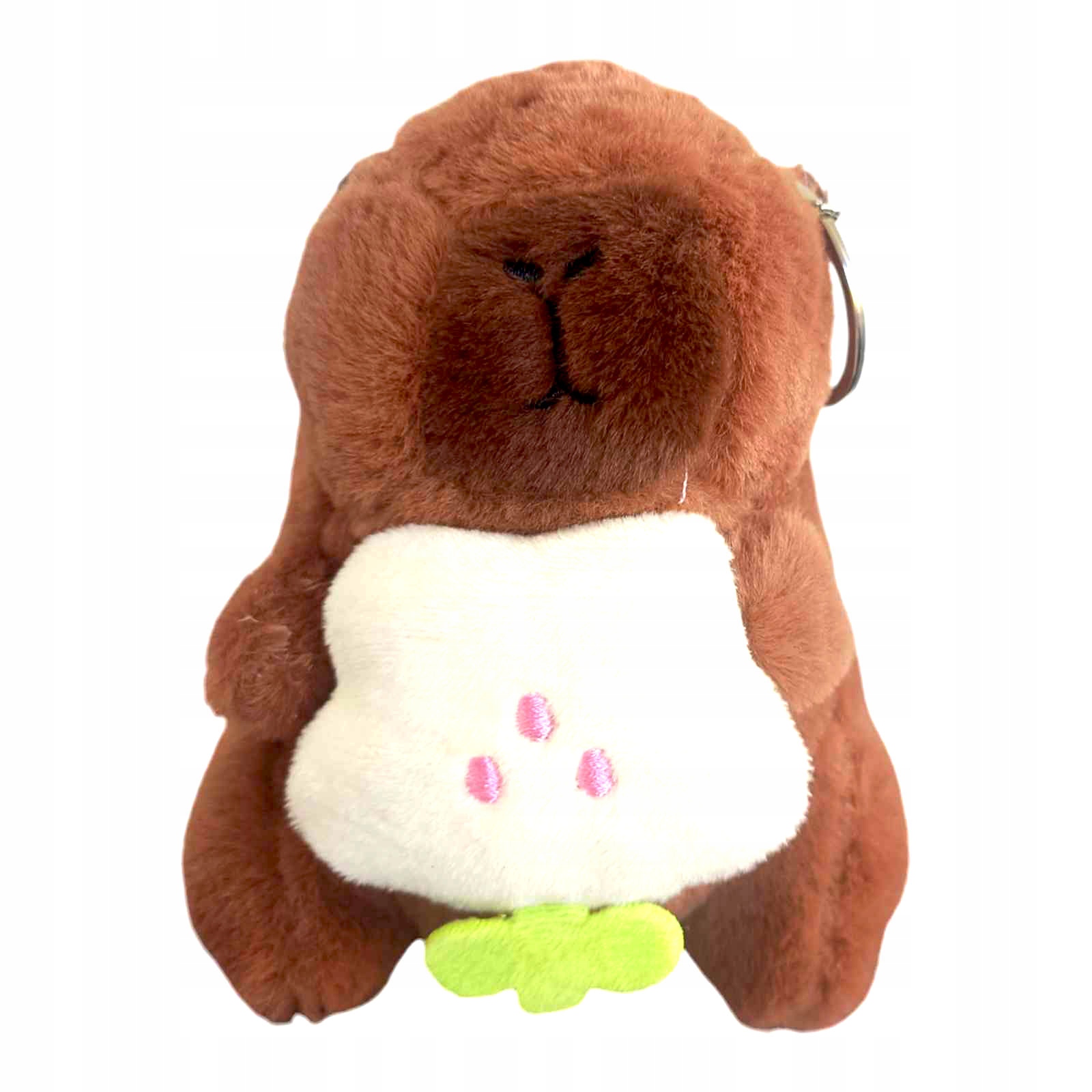 MASKOTKA BRELOK BRELOCZEK KAPIBARA PLUSZOWA ZAWIESZKA DO PLECAKA KLUCZY Marka bez marki