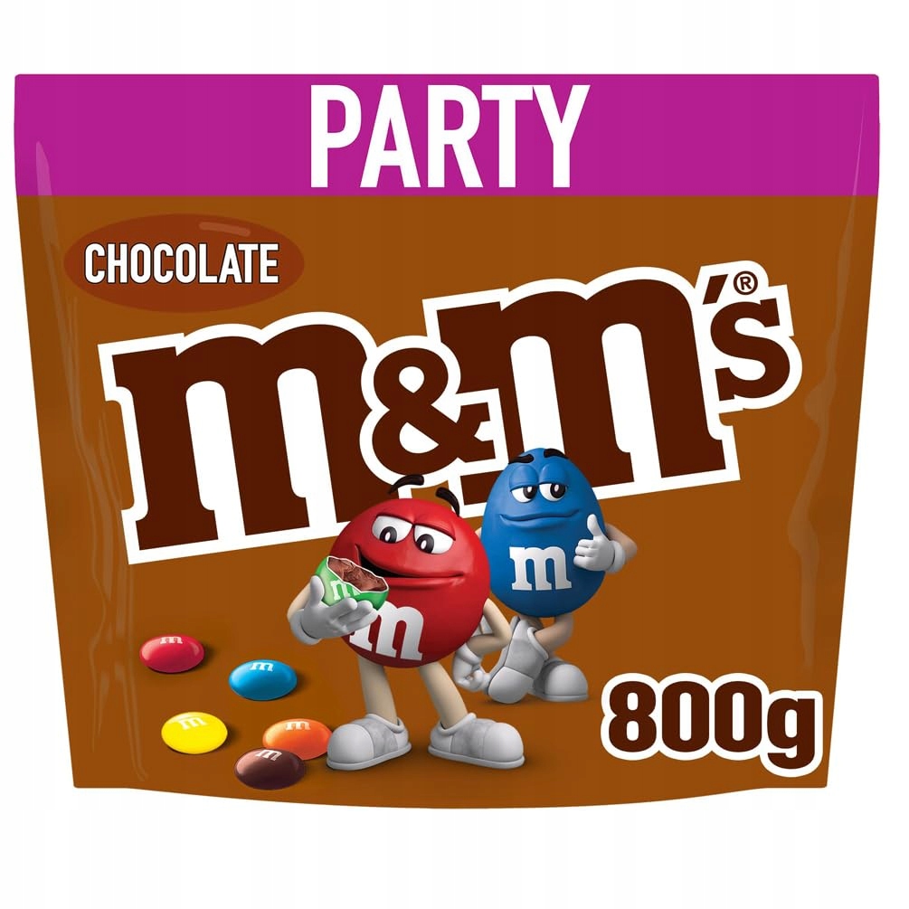Levně Dražé Čokoládové Bonbóny M&m's Party Pack 800g
