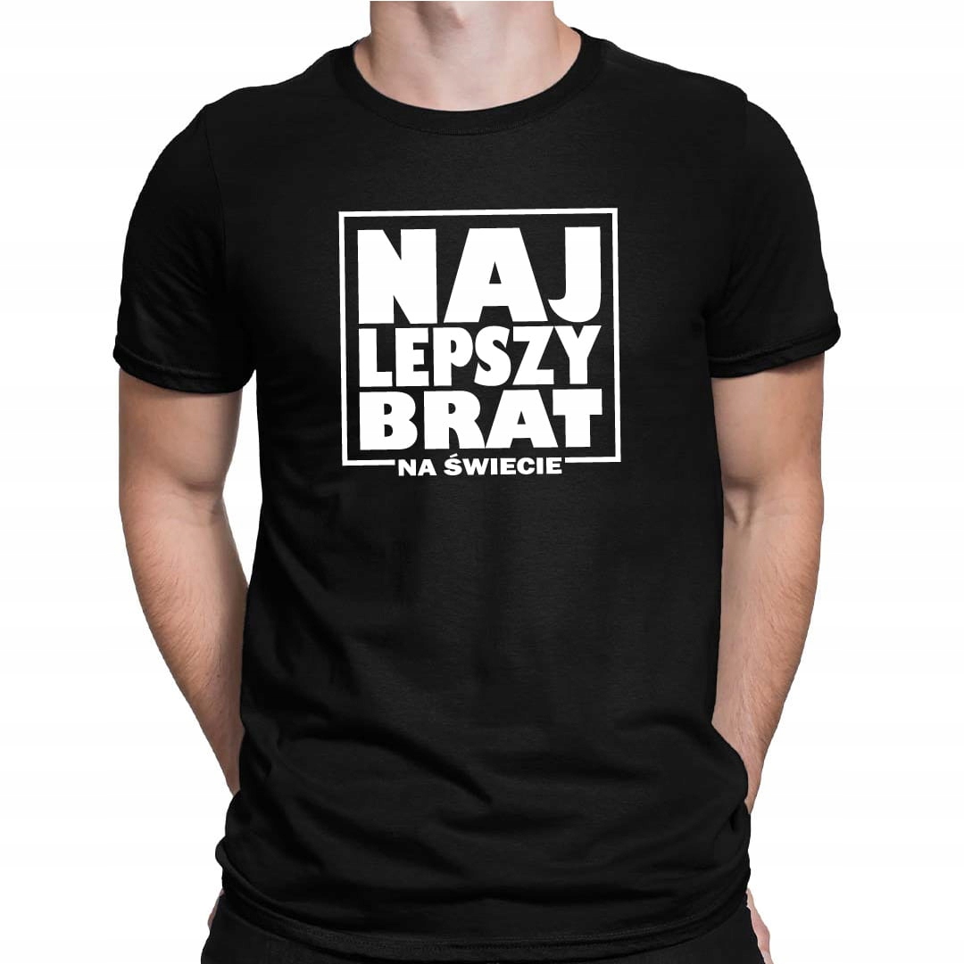 

Koszulka Męska T-shirt Najlepszy Brat Na Świecie