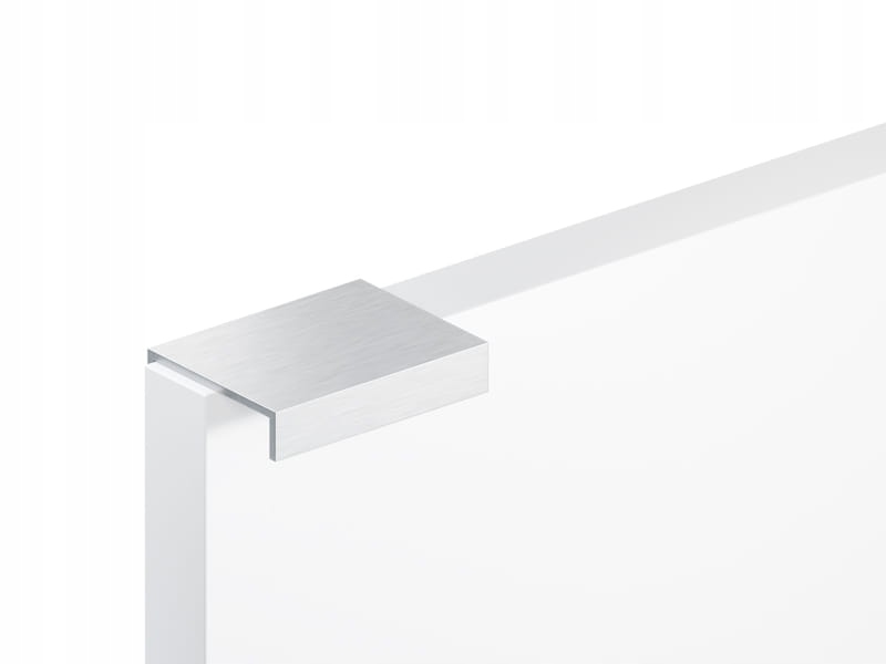 Uchwyt meblowy ALUMINIUM krawędziowy L-32