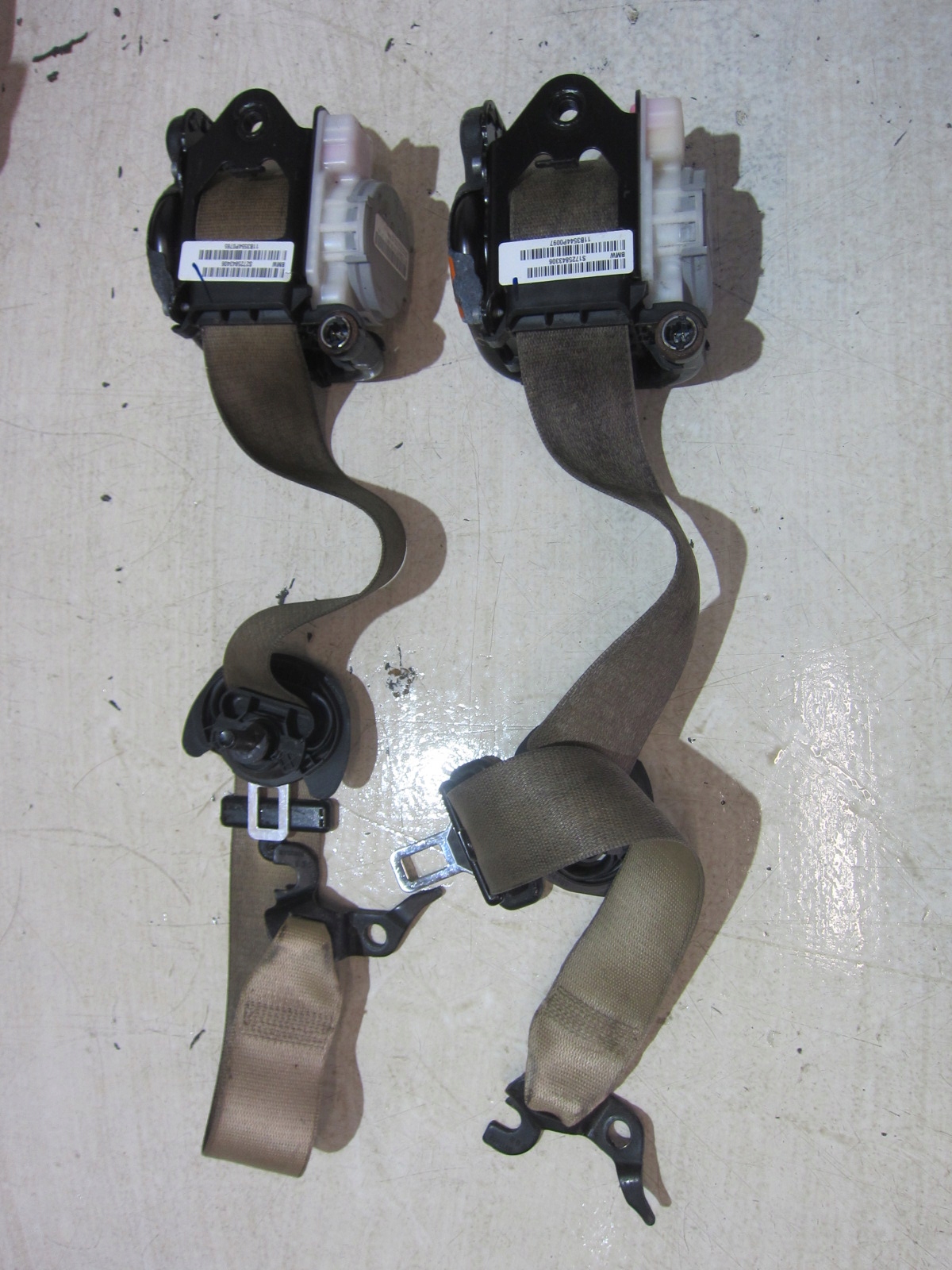 BMW X3 F25 dashboard instrument panel airbag adjusters without