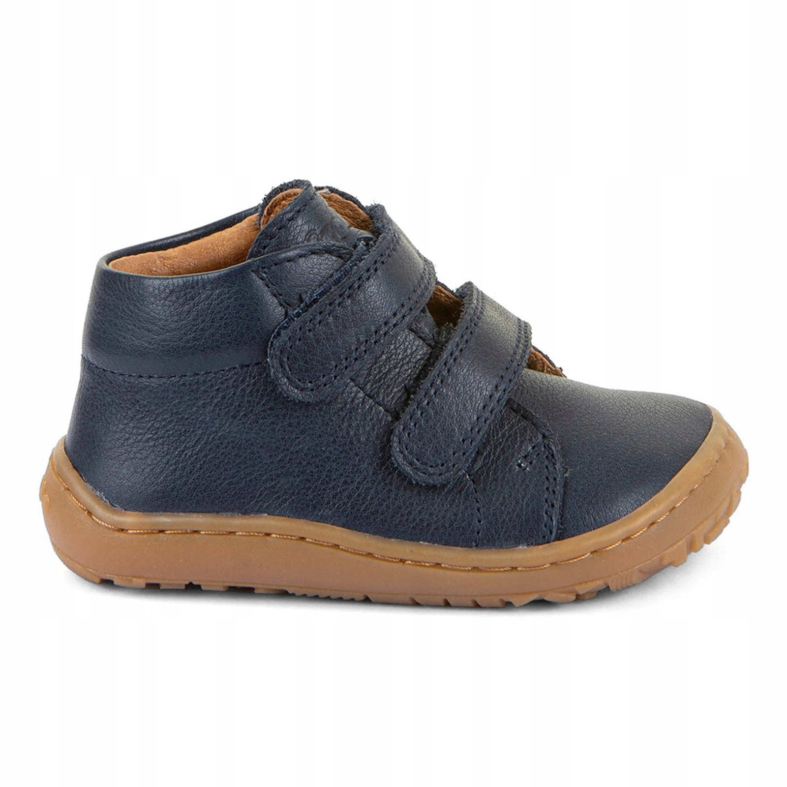 Buty barefoot skórzane na rzepy dziecięce Froddo First Step Dark Blue 27
