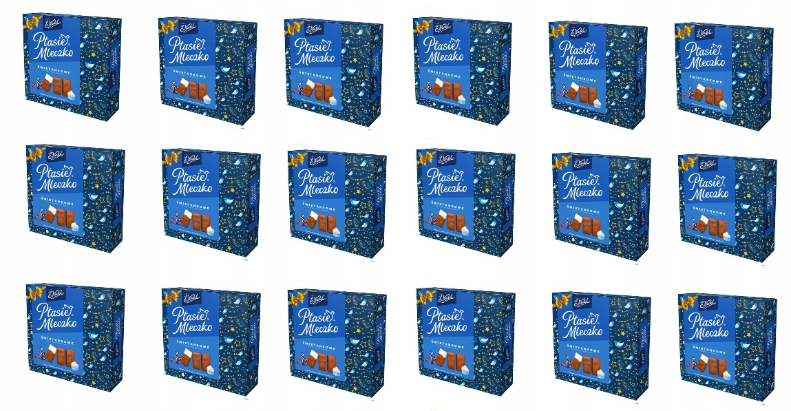 Levně 18 x 340 g Wedel Ptačí mléko Smetanové Karton