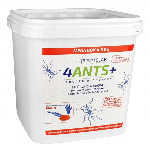 

4ANTS skuteczna Trutka na Mrówki w ogrodzie 4,5 kg