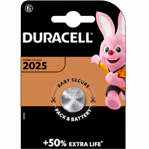 

Bateria Litowa Duracell CR2025 L12 DL2025 ECR2025