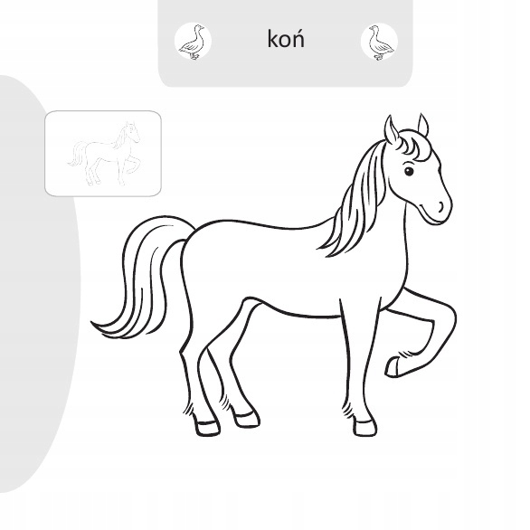 MALOWANIE DOKLEJANIE Zwierzęta na wsi - 16 nak. Tytuł Zwierzęta na wsi