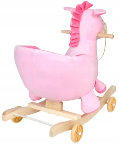 KOŃ na biegunach JEŹDZIK konik BUJAK na kółkach 2w1 ZABAWKA Kod producenta DS071601-03