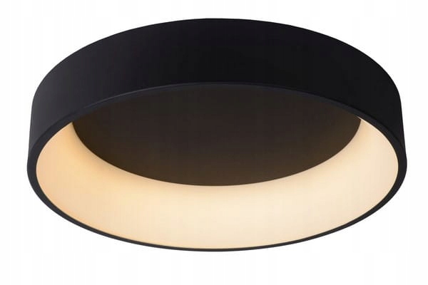 Lucide Talowe plafon sufitowy Led 42W 3000K 2520lm czarny 60cm