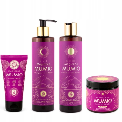 Sada Magických Mumio Shilajit Pod Sprchu Pro Mytí Obličeje