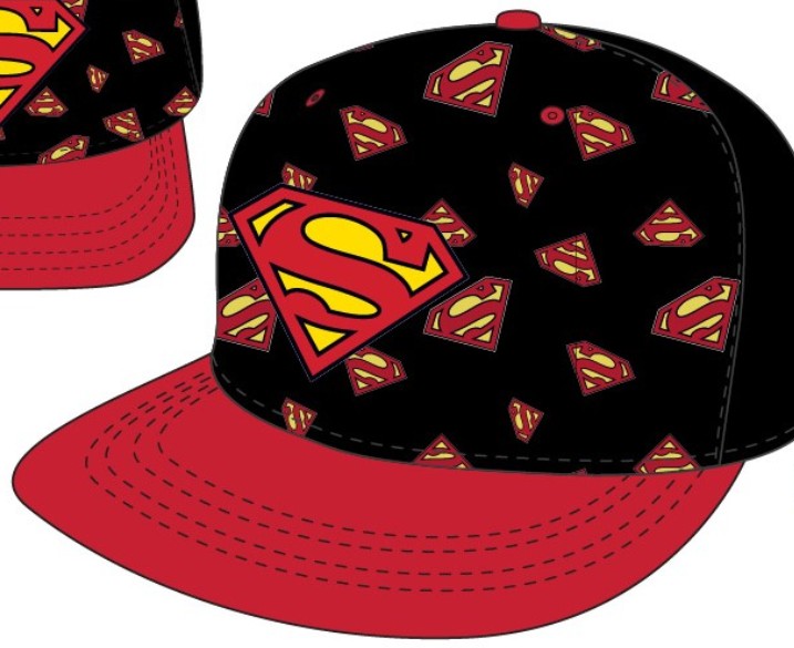

Czapka z daszkiem dziecięca Superman 54