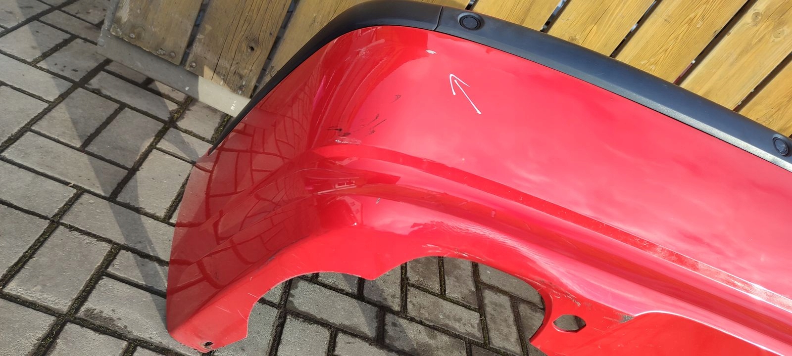 bumper rear part rear BMW E46 LIFT sedan 438/3