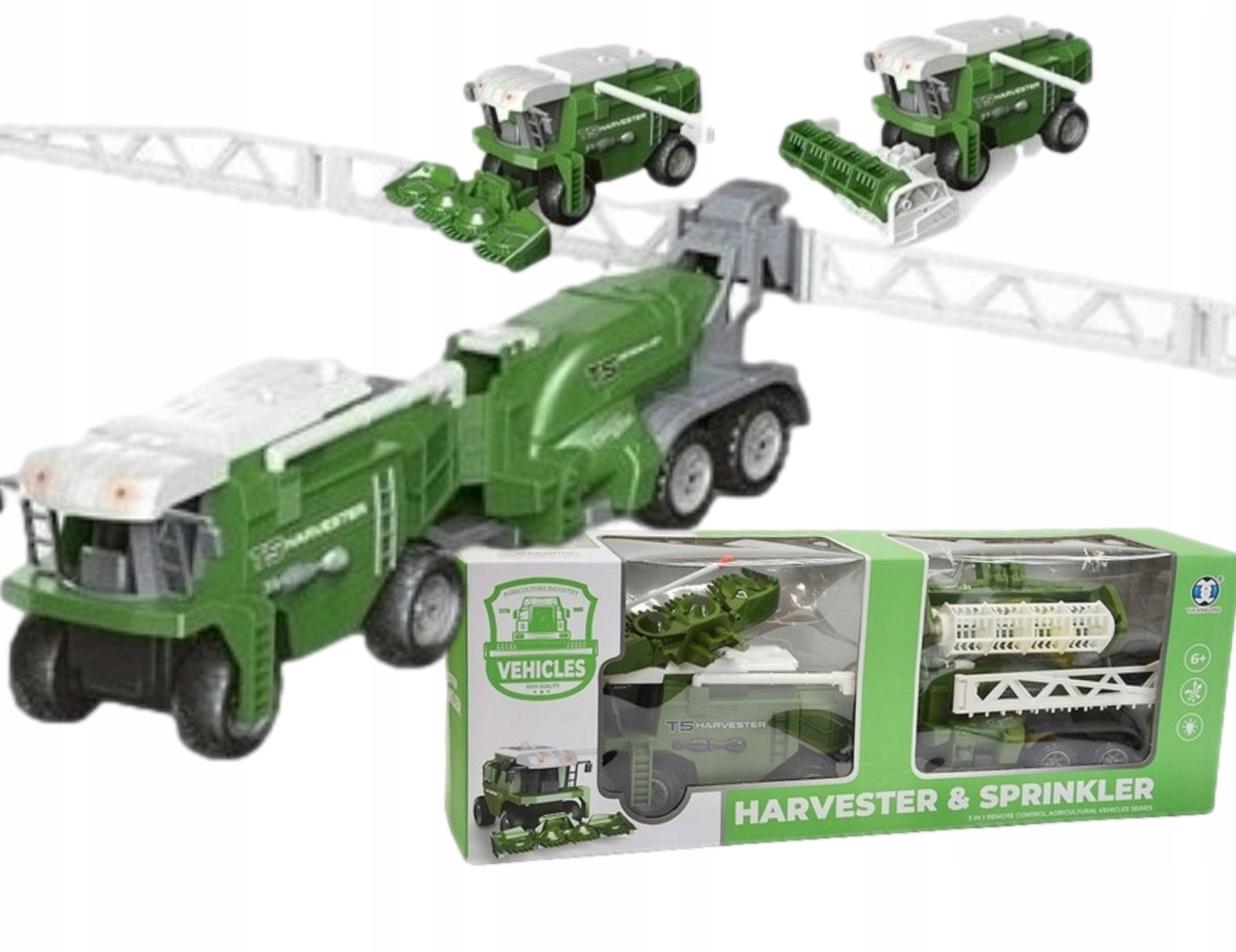 

Kombajn Zdalnie Sterowany Akumulator Z Przyczepą