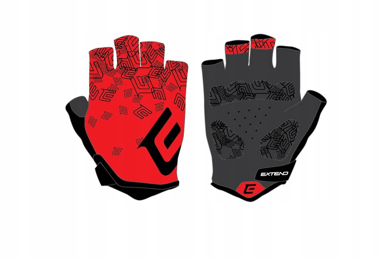 Rękawiczki Extend ladies Spirea red-black M