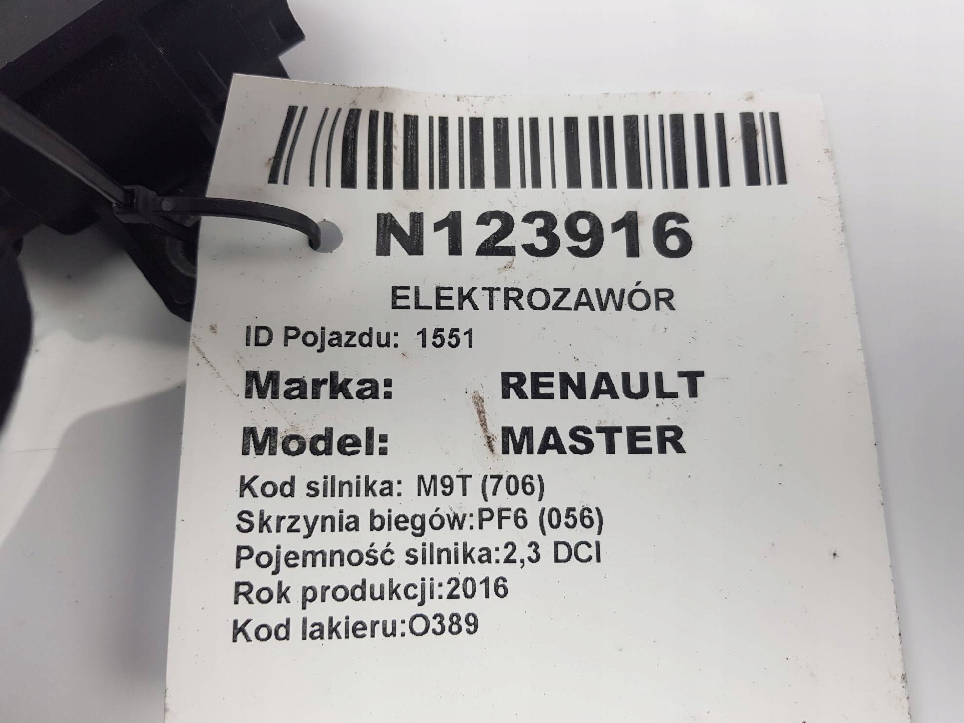 ventil vakum 8200790180 RENAULT MASTER III