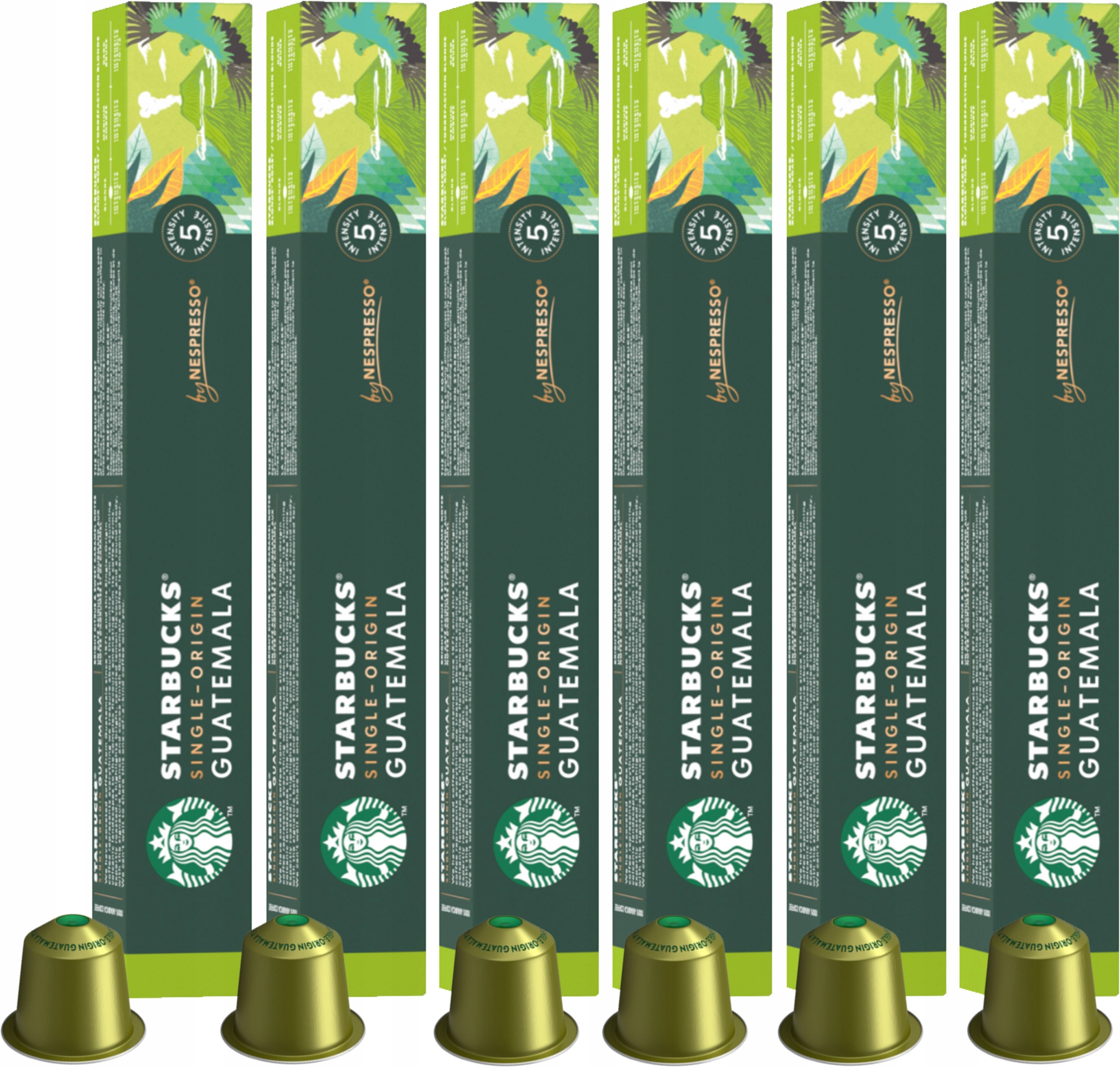 Levně Kapsle Nespresso Starbucks Guatemala 6 x 10 kusů