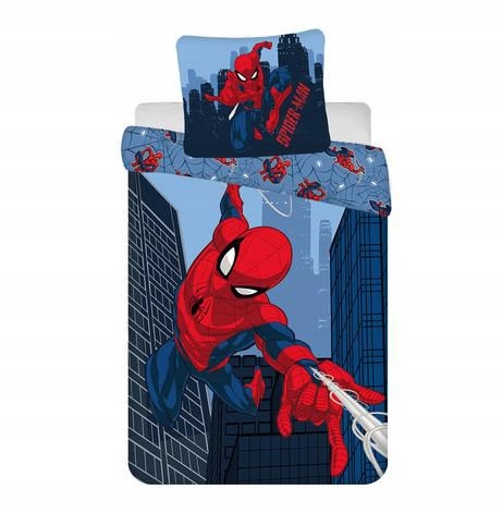 Zestaw Pościeli Spider-man Blue 08 70X80