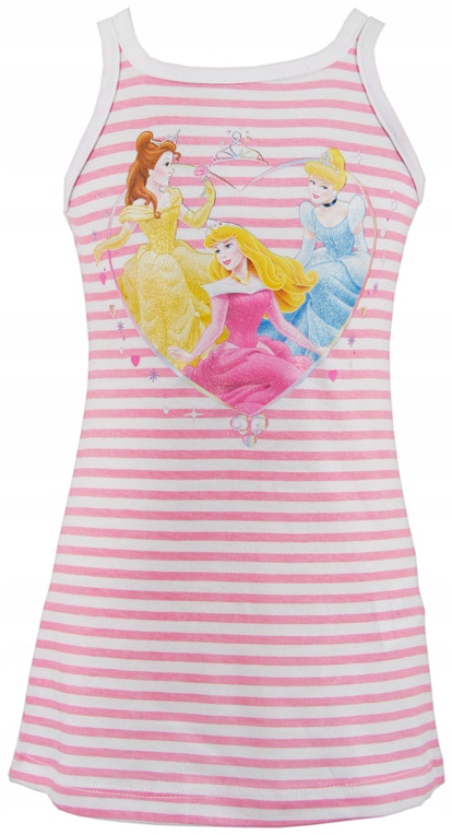 

Disney Princess Sukienki Letnie Dziewczynki 104