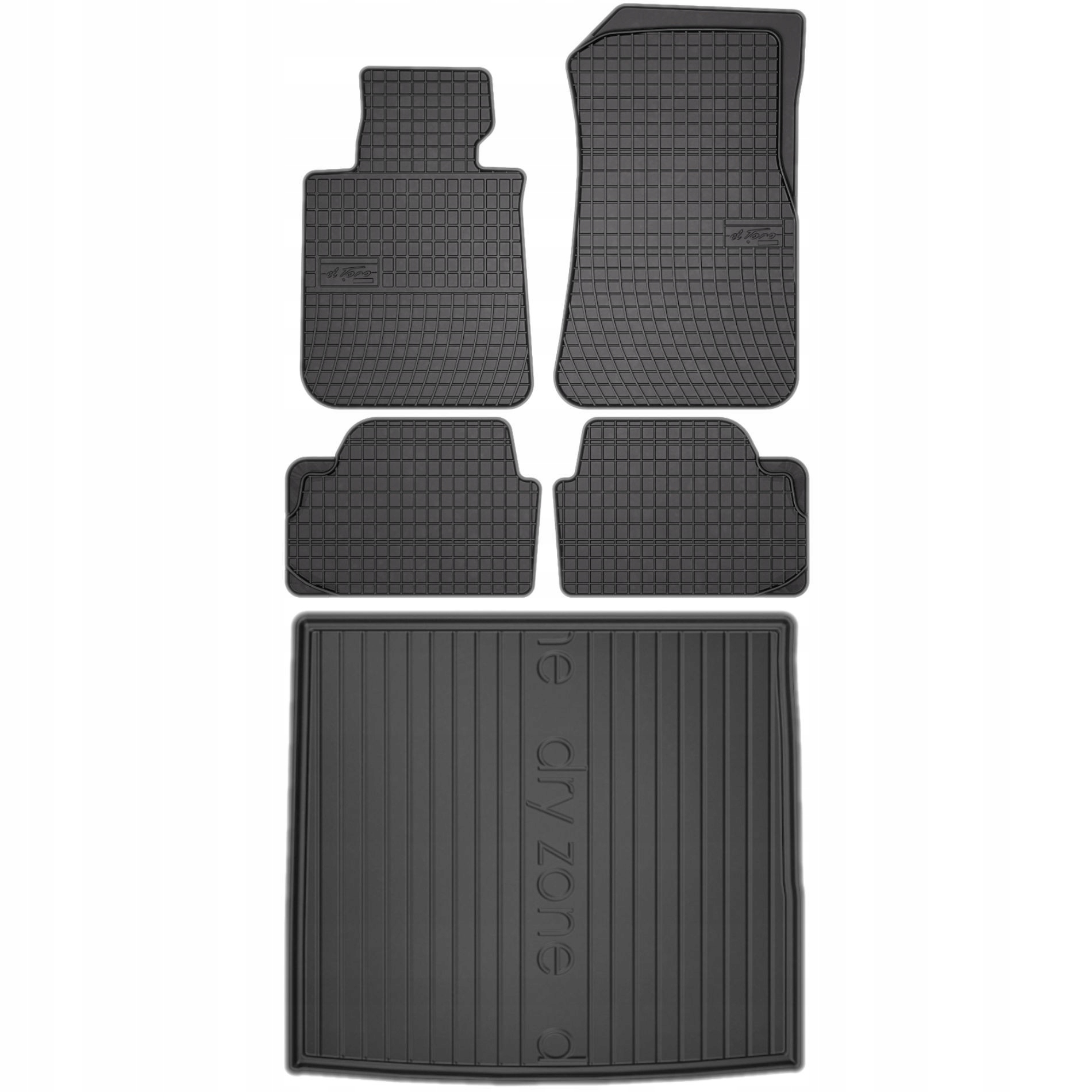 Gumové rohože rohož batožinového priestoru Bmw X1 E84 09-15 crossover