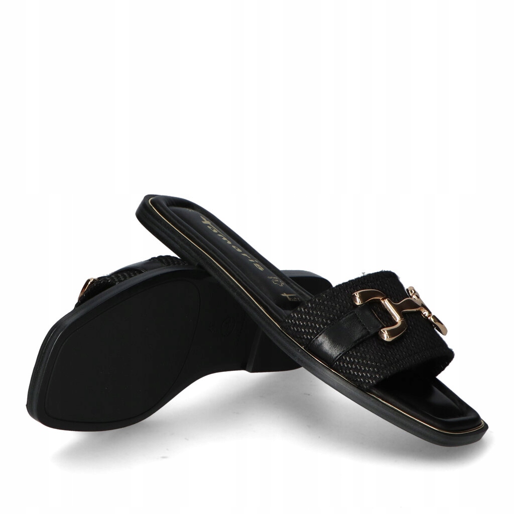 Klapki Tamaris 1-27100-42/001 Czarne 41 Rozmiar 41