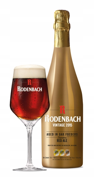 RODENBACH RED ALE BEER pokal szklanka 33cl BELGIA