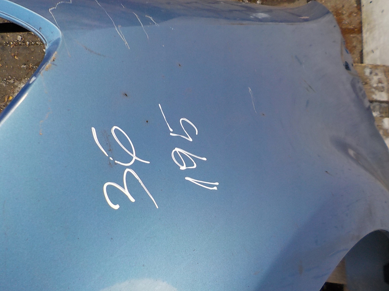 36 RENAULT CLIO III fender left front front 195