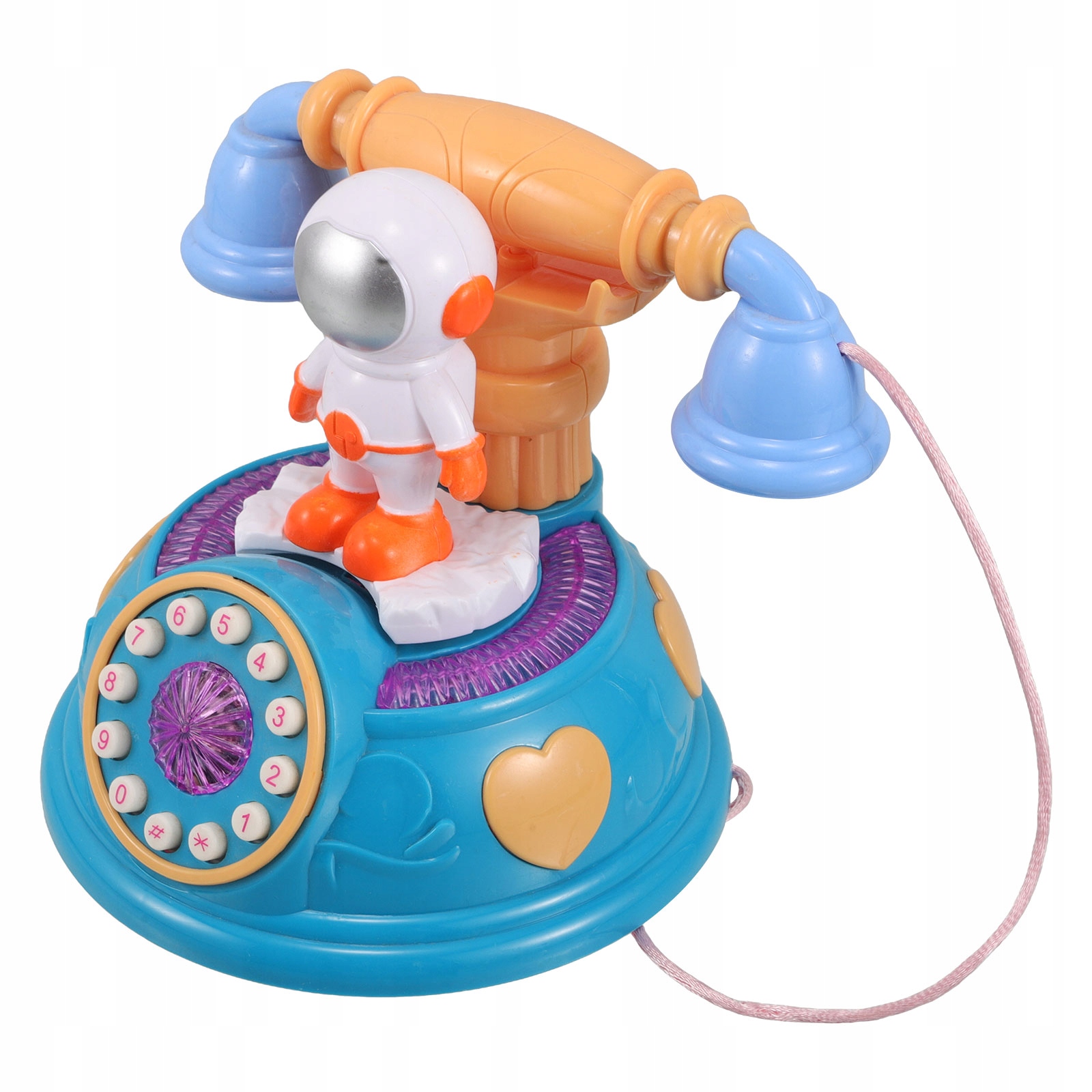 TELEFON-ASTRONAUTA ZABAWKA DLA DZIECI ROZWIJAJĄCA KREATYWNOŚĆ