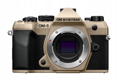 Om System OM-5 Mark II Body Beżowy Aparat Bezlusterkowy M4/3