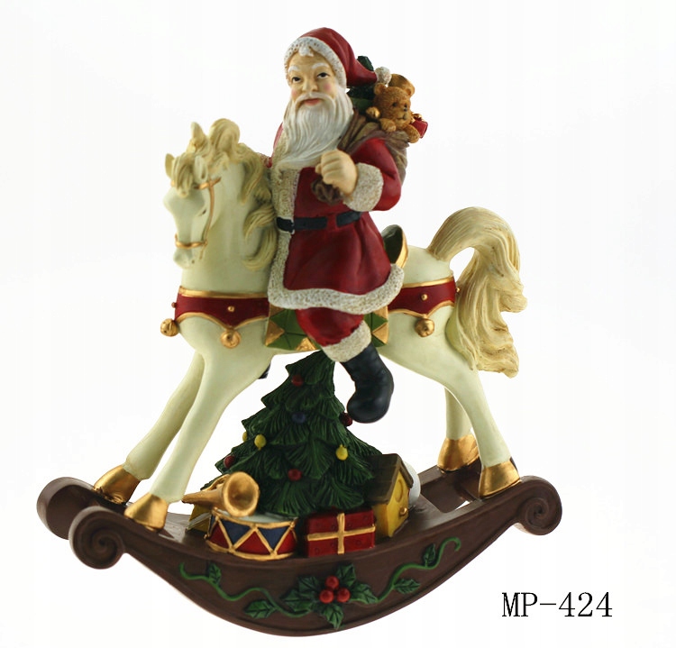 

Świąteczna Pozytywka Konik na Biegunach Mikołaj