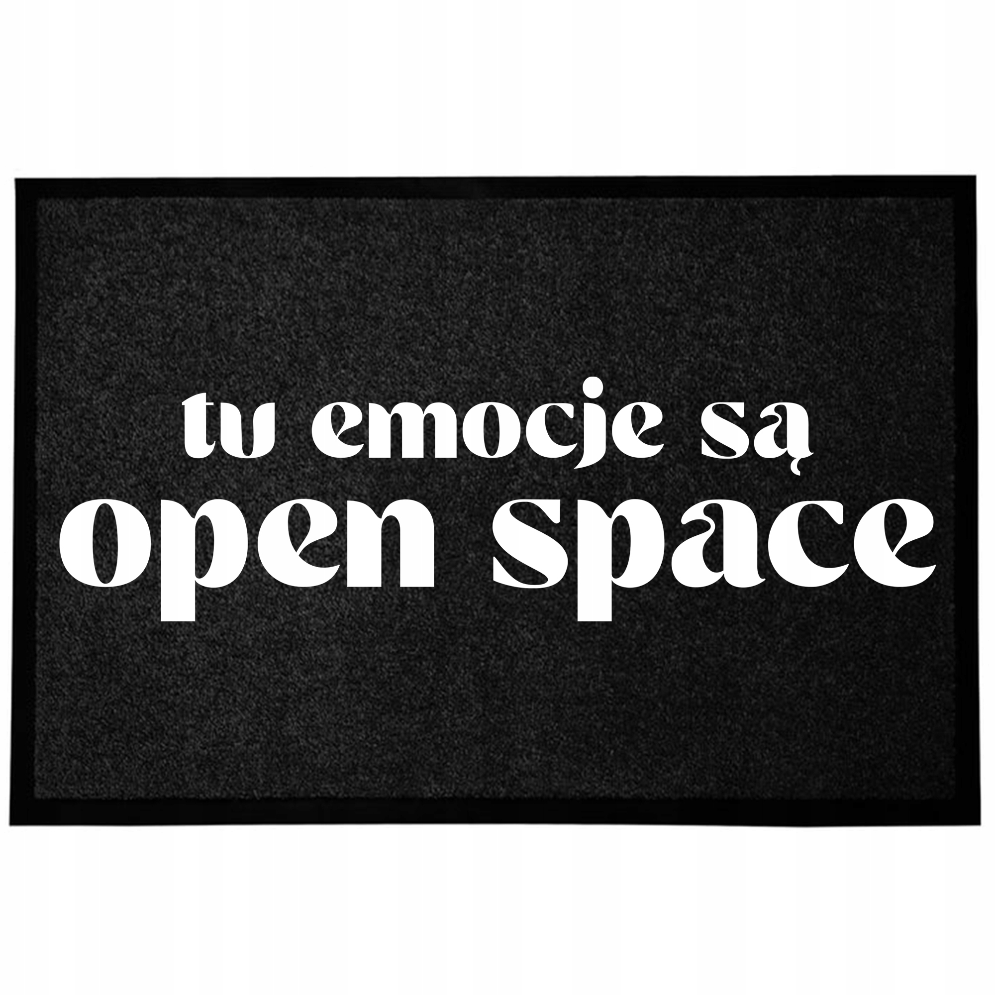 Vstupní Rohožka 40X60 Černá Do Domu Humor Zábavná Emoce Open Space