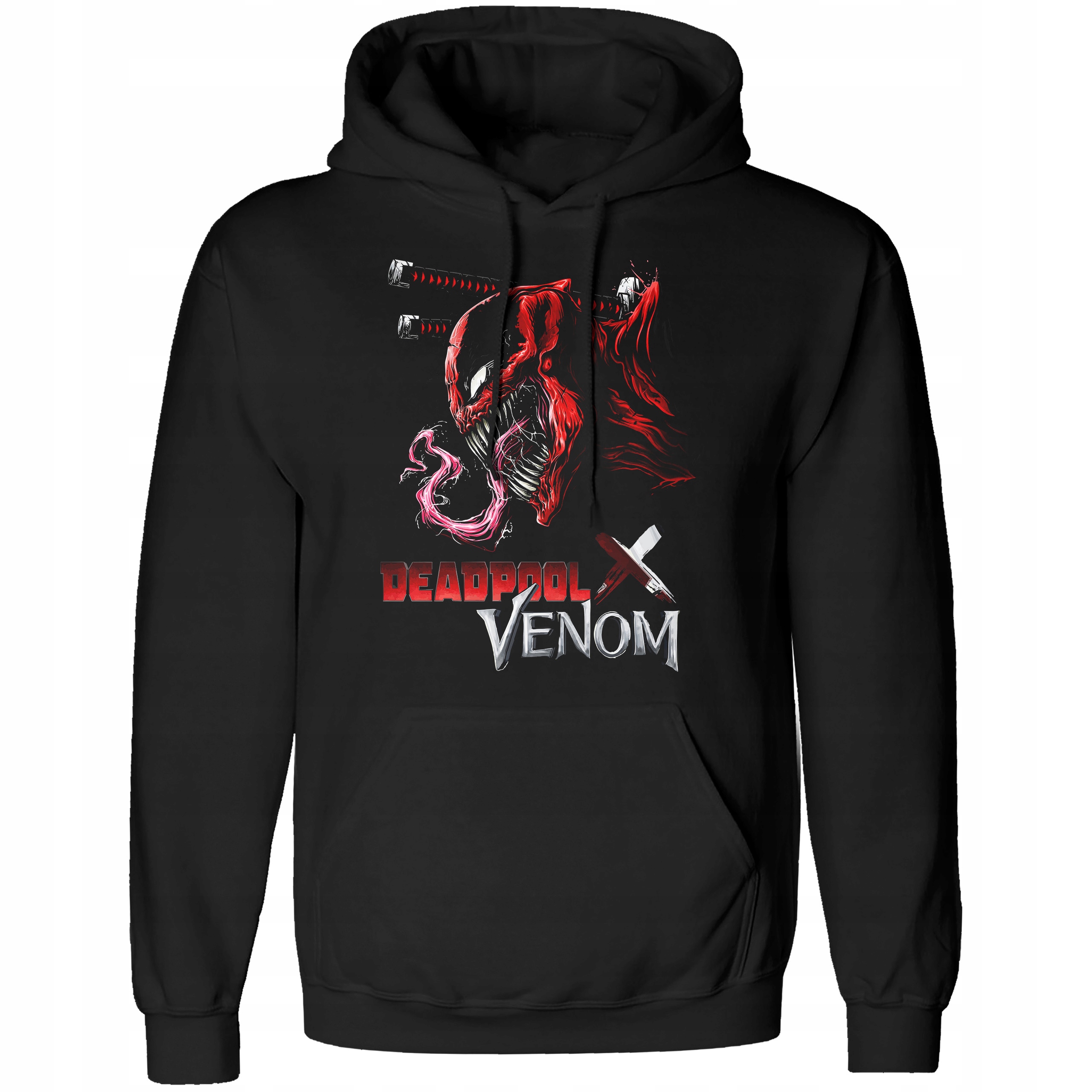 

Męska Bluza Z Kapturem Venom X Deadpool Marvel M