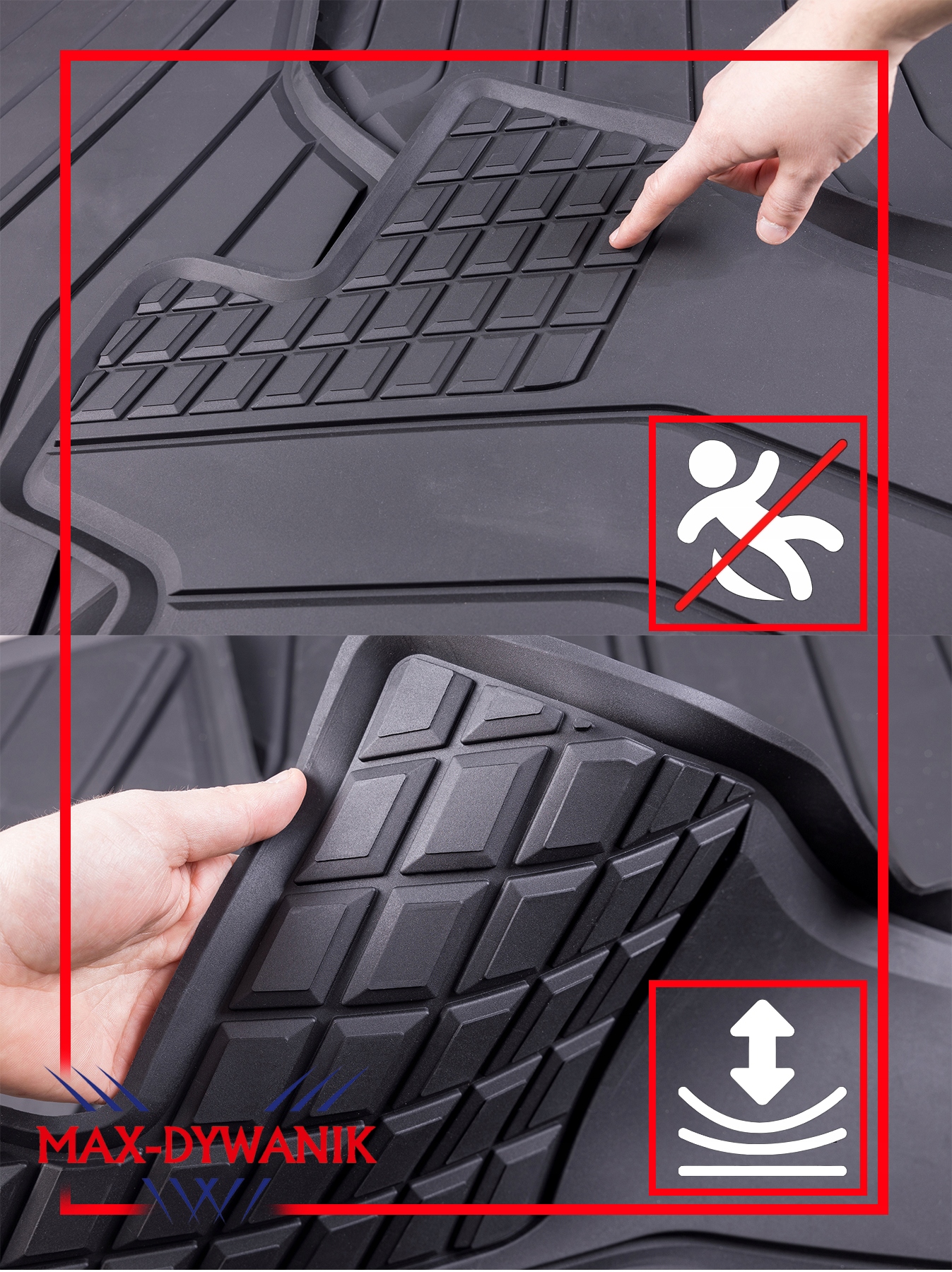 Volkswagen T-Roc Crossover 2017- Sada Koberce rohož