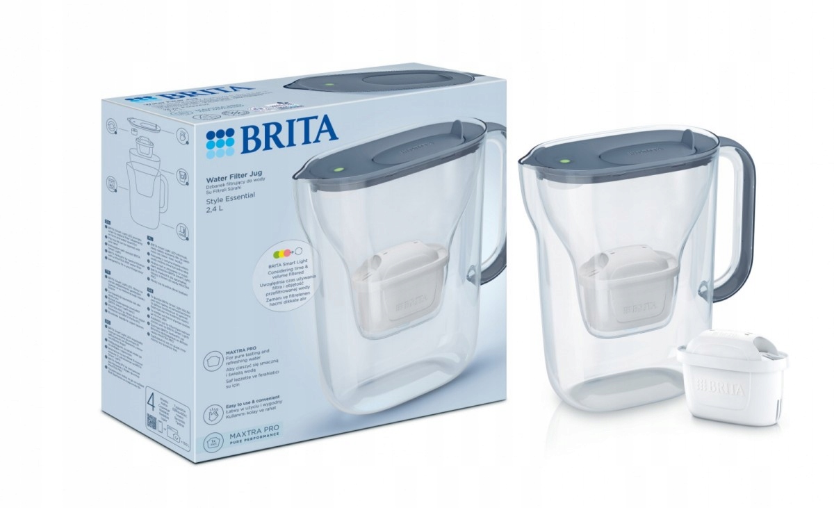 Brita Filtrační konvice 2,4 l Style Essential grafitová