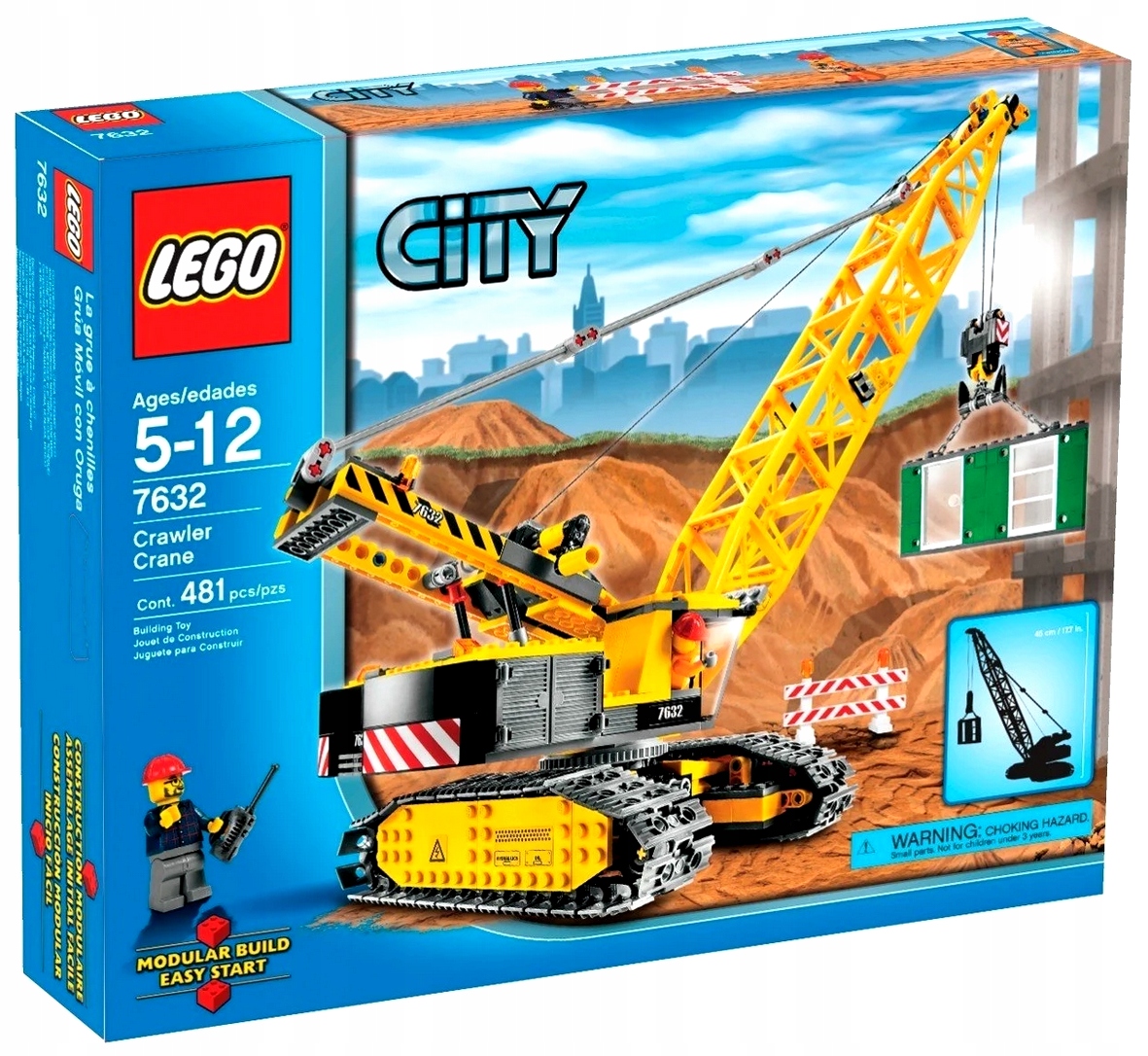 Lego City 7632 Jeřáb Nový